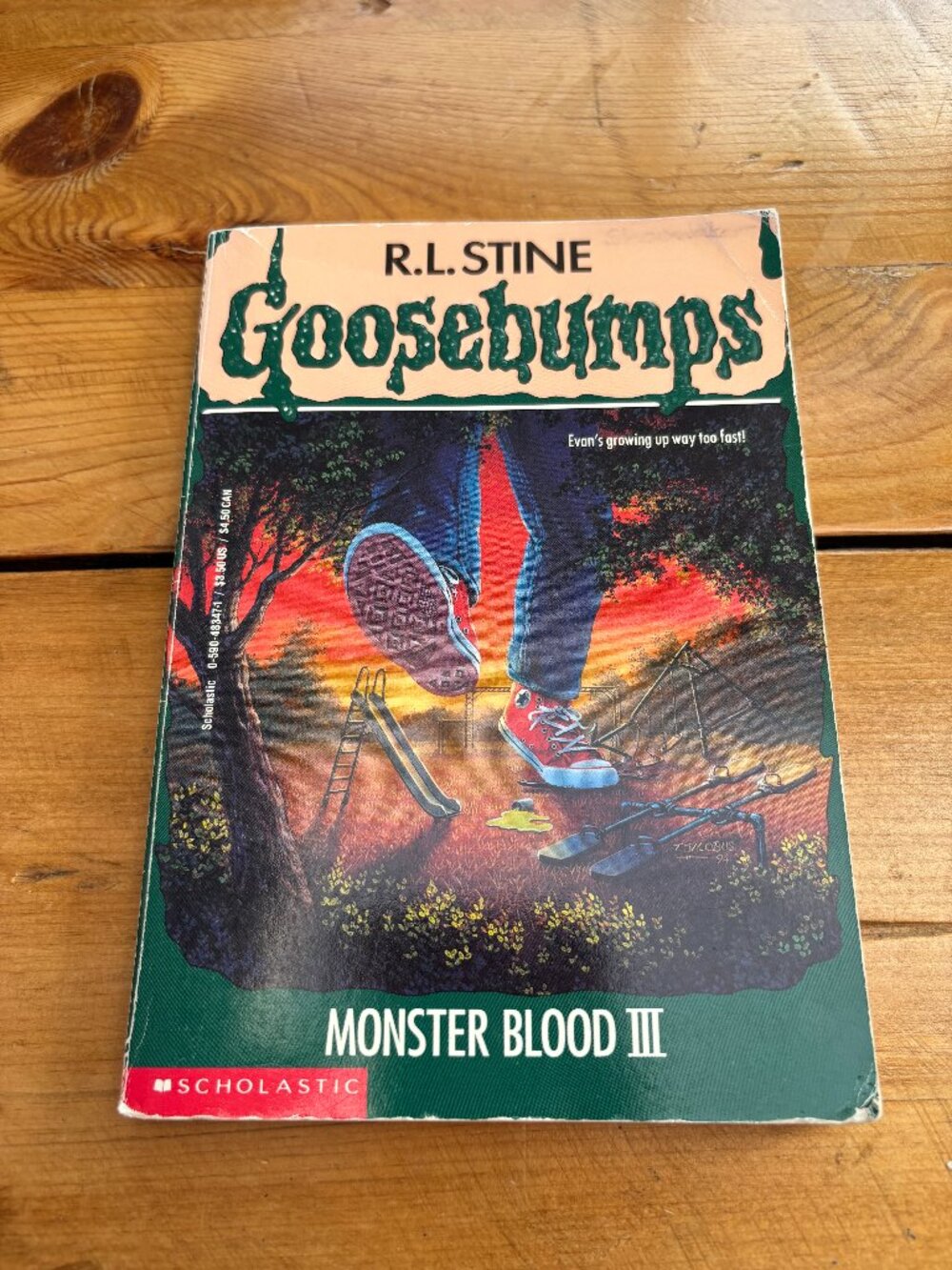 🪱3/12$ VTG '95 Goosebumps #29: Monster Blood 3 🕸️